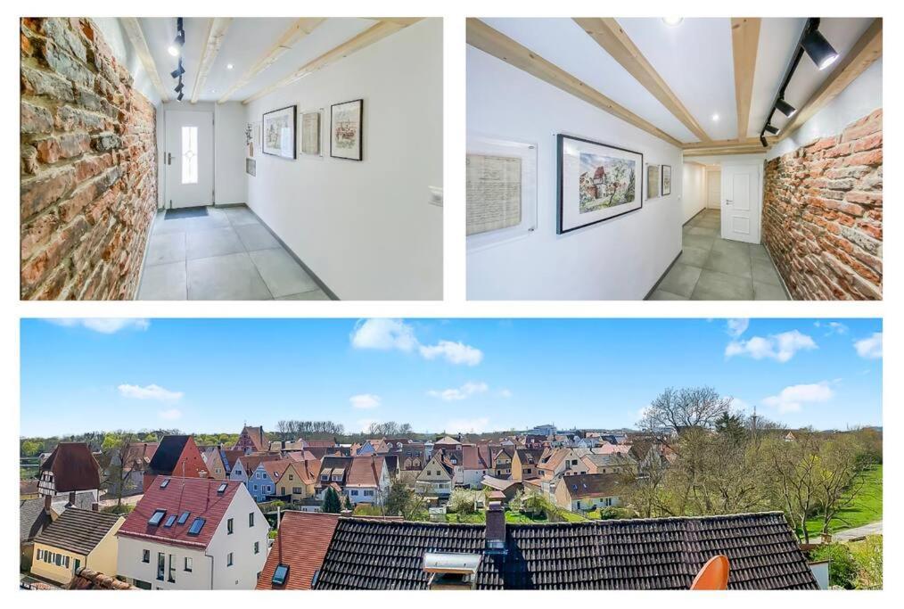Stylisches Apartment Mit Terrasse In Der Altstadt Von Донаувёрт Экстерьер фото